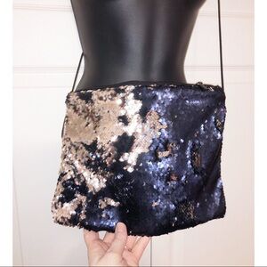 Sequin crossbody